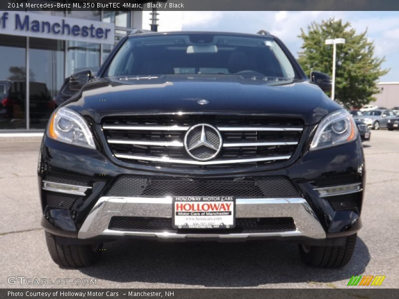 Black / Black 2014 Mercedes-Benz ML 350 BlueTEC 4Matic