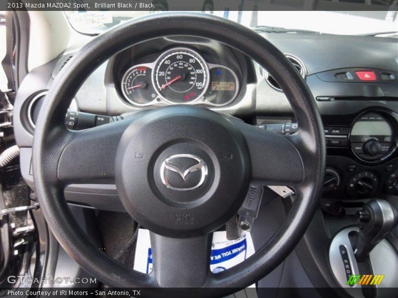 Brilliant Black / Black 2013 Mazda MAZDA2 Sport