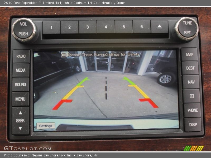 White Platinum Tri-Coat Metallic / Stone 2010 Ford Expedition EL Limited 4x4