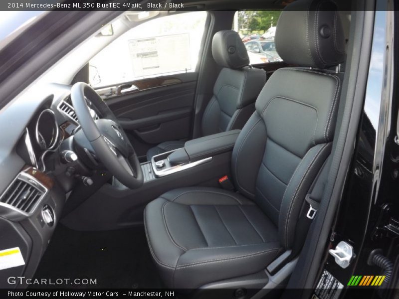  2014 ML 350 BlueTEC 4Matic Black Interior