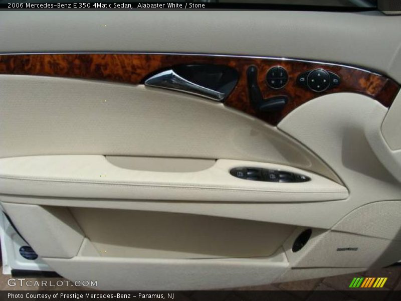 Alabaster White / Stone 2006 Mercedes-Benz E 350 4Matic Sedan
