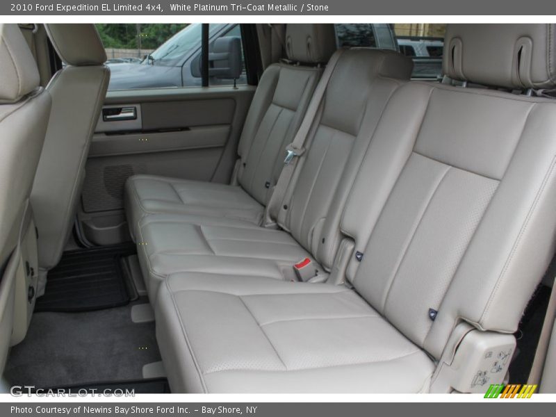 White Platinum Tri-Coat Metallic / Stone 2010 Ford Expedition EL Limited 4x4
