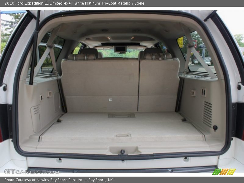 White Platinum Tri-Coat Metallic / Stone 2010 Ford Expedition EL Limited 4x4