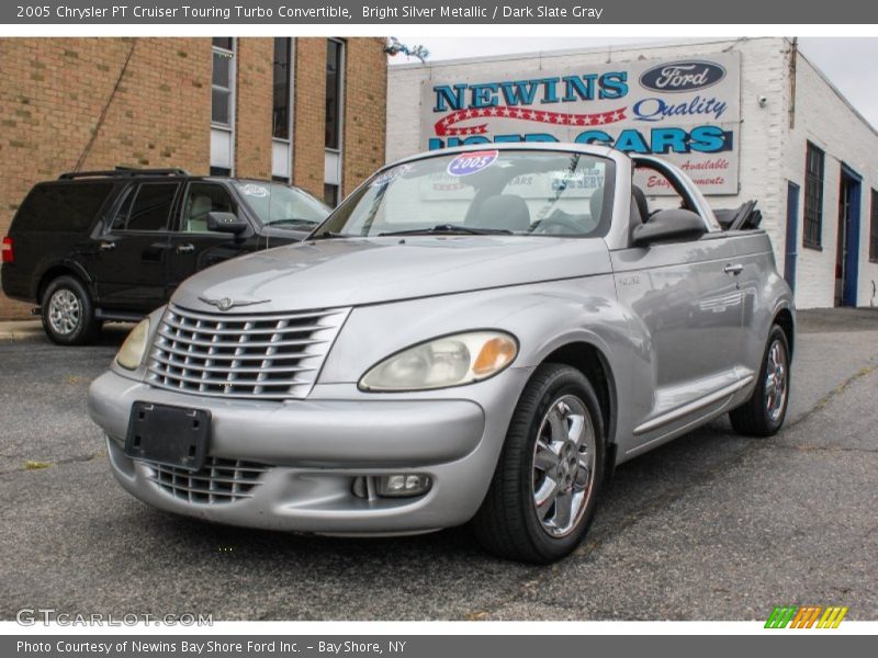 Bright Silver Metallic / Dark Slate Gray 2005 Chrysler PT Cruiser Touring Turbo Convertible
