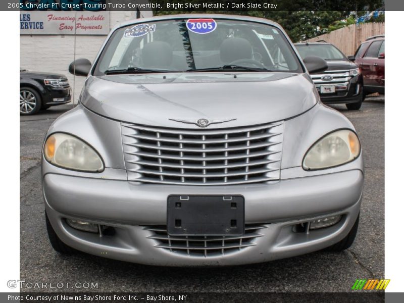 Bright Silver Metallic / Dark Slate Gray 2005 Chrysler PT Cruiser Touring Turbo Convertible