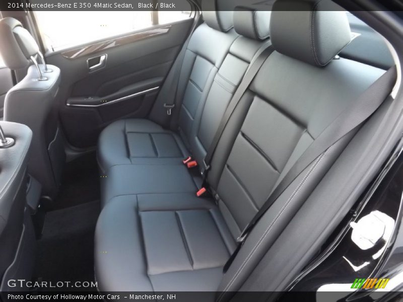 Black / Black 2014 Mercedes-Benz E 350 4Matic Sedan
