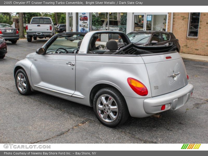 Bright Silver Metallic / Dark Slate Gray 2005 Chrysler PT Cruiser Touring Turbo Convertible