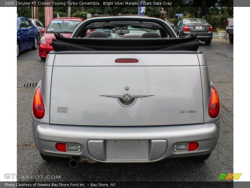Bright Silver Metallic / Dark Slate Gray 2005 Chrysler PT Cruiser Touring Turbo Convertible