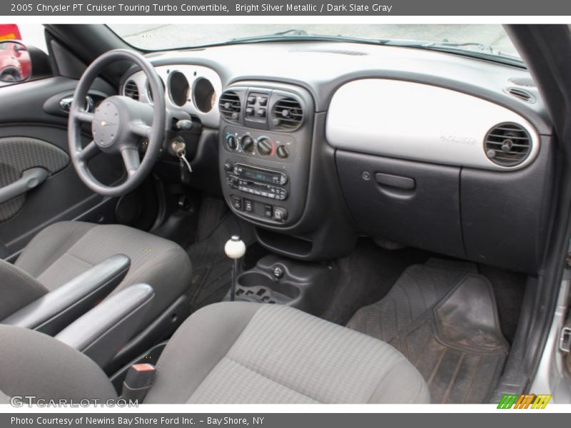 Bright Silver Metallic / Dark Slate Gray 2005 Chrysler PT Cruiser Touring Turbo Convertible