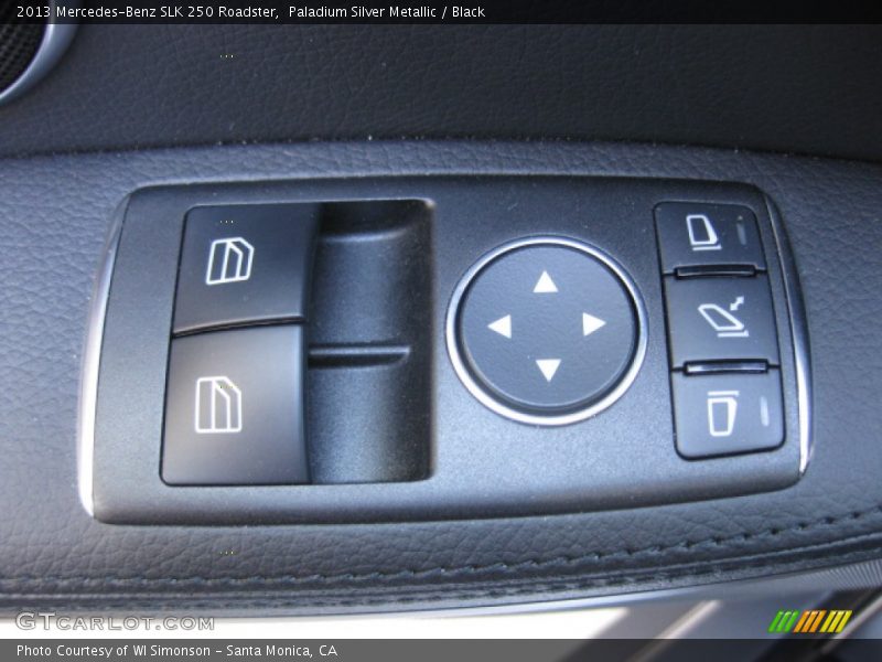 Paladium Silver Metallic / Black 2013 Mercedes-Benz SLK 250 Roadster