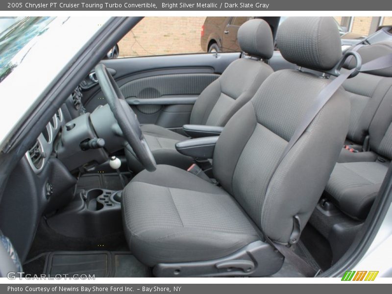Bright Silver Metallic / Dark Slate Gray 2005 Chrysler PT Cruiser Touring Turbo Convertible
