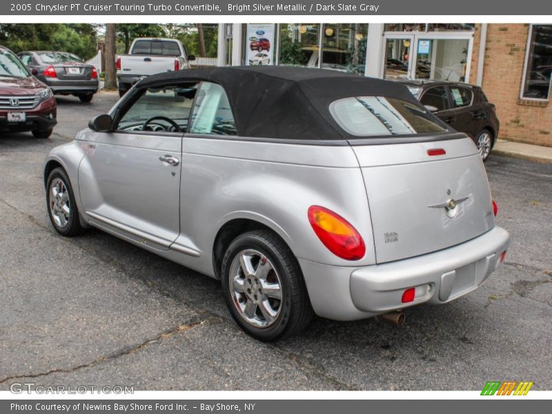 Bright Silver Metallic / Dark Slate Gray 2005 Chrysler PT Cruiser Touring Turbo Convertible