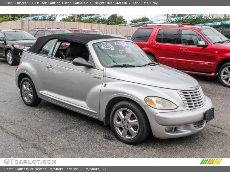 Bright Silver Metallic / Dark Slate Gray 2005 Chrysler PT Cruiser Touring Turbo Convertible
