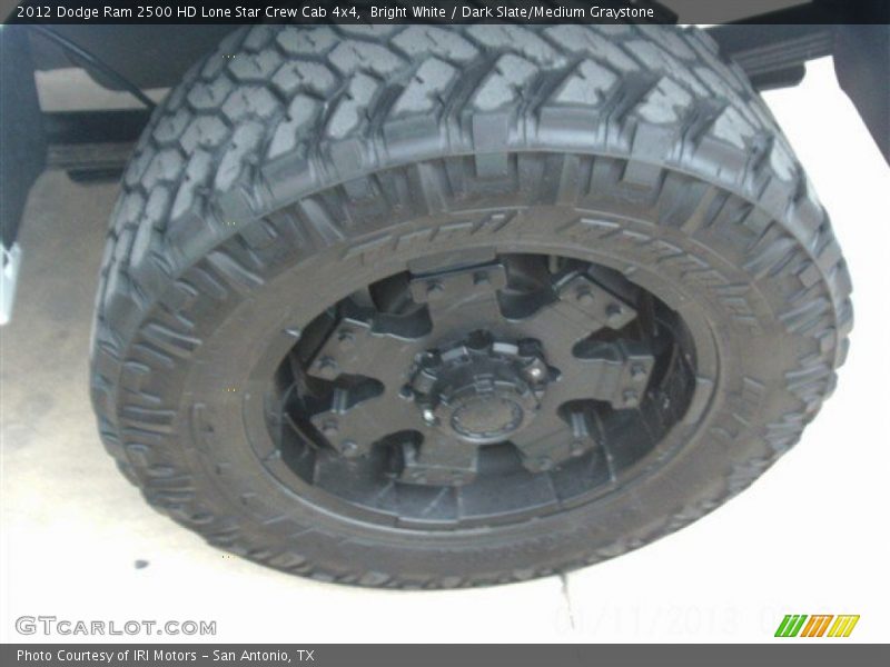 Bright White / Dark Slate/Medium Graystone 2012 Dodge Ram 2500 HD Lone Star Crew Cab 4x4