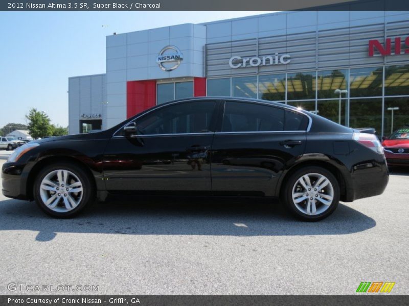 Super Black / Charcoal 2012 Nissan Altima 3.5 SR