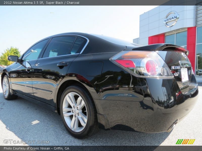 Super Black / Charcoal 2012 Nissan Altima 3.5 SR