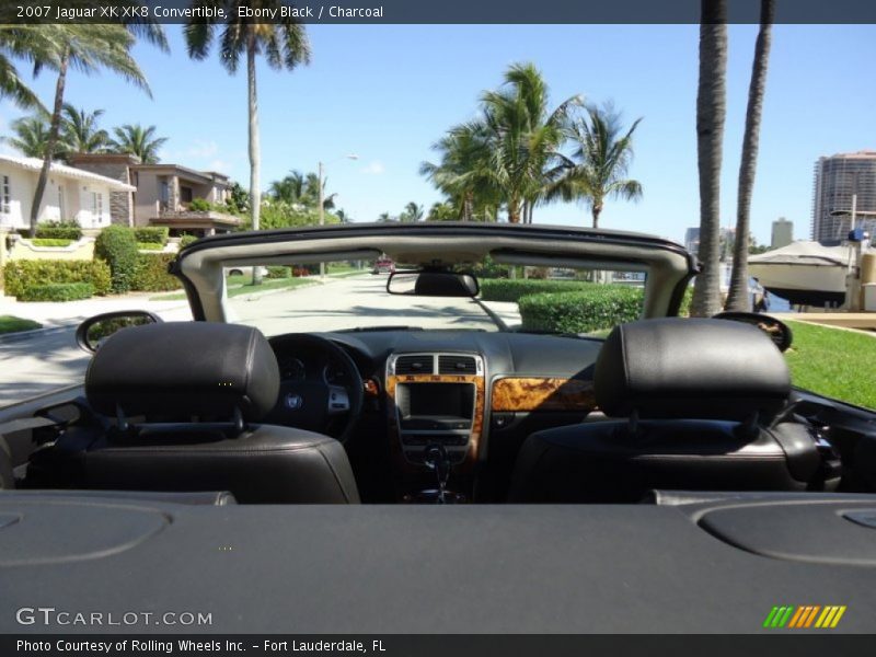 Ebony Black / Charcoal 2007 Jaguar XK XK8 Convertible