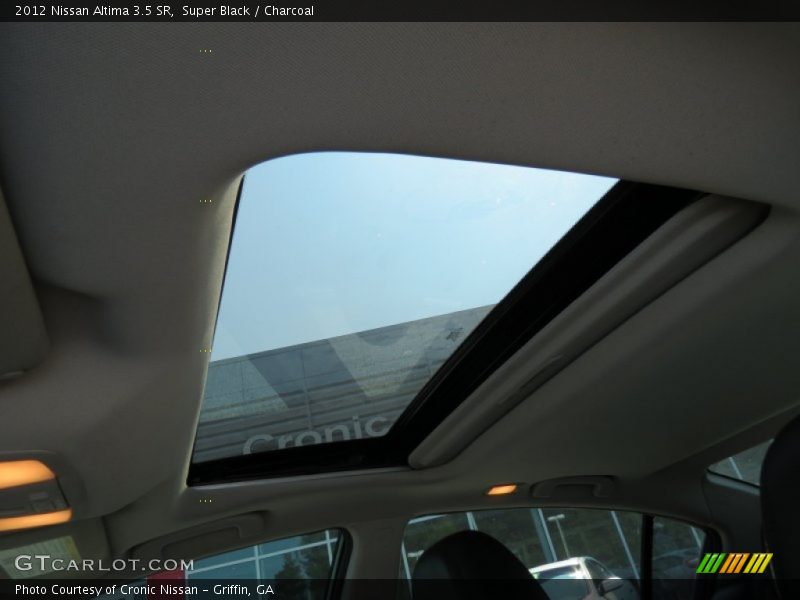 Super Black / Charcoal 2012 Nissan Altima 3.5 SR