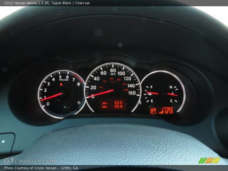 Super Black / Charcoal 2012 Nissan Altima 3.5 SR
