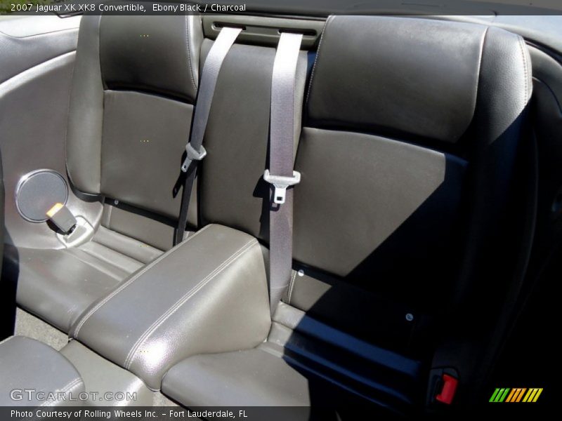 Ebony Black / Charcoal 2007 Jaguar XK XK8 Convertible