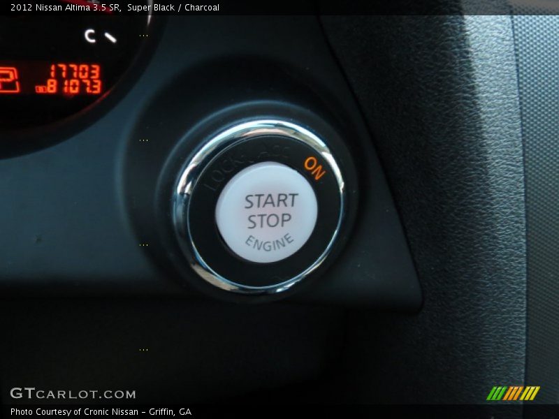 Super Black / Charcoal 2012 Nissan Altima 3.5 SR