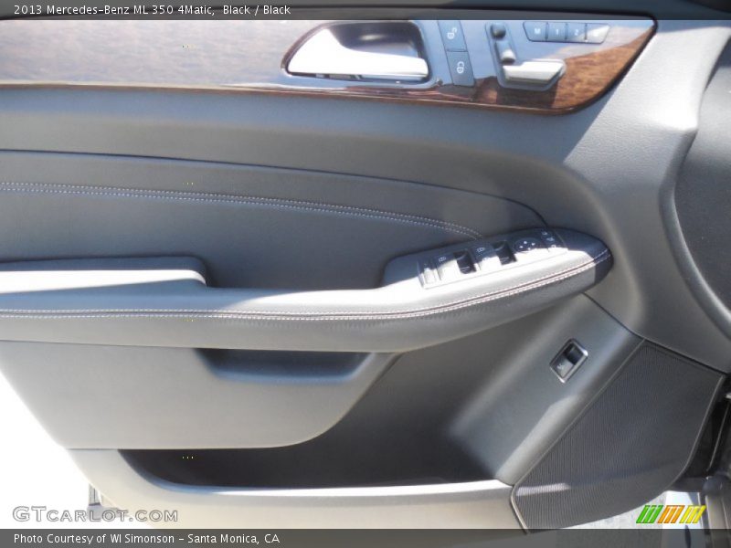 Black / Black 2013 Mercedes-Benz ML 350 4Matic