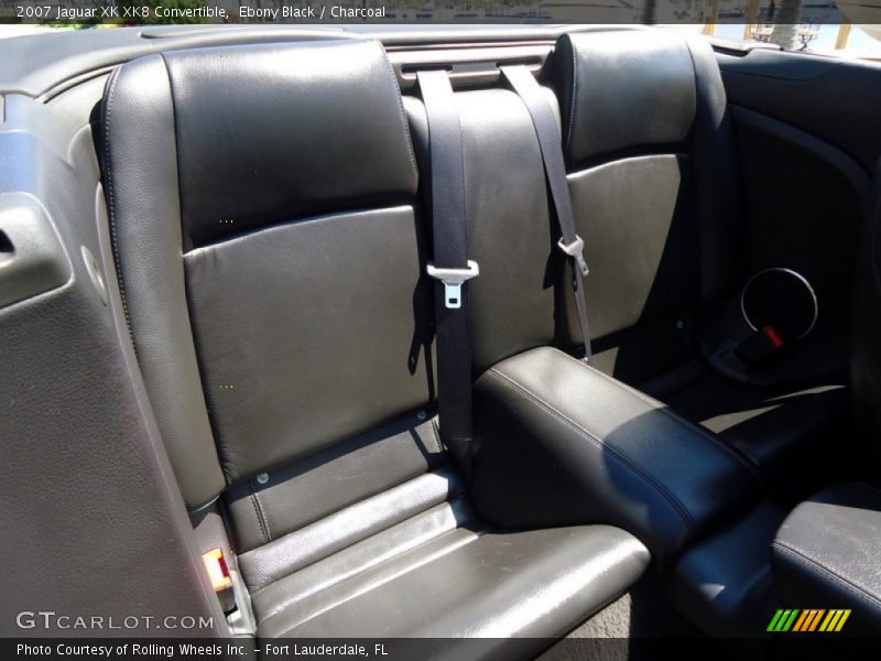 Ebony Black / Charcoal 2007 Jaguar XK XK8 Convertible