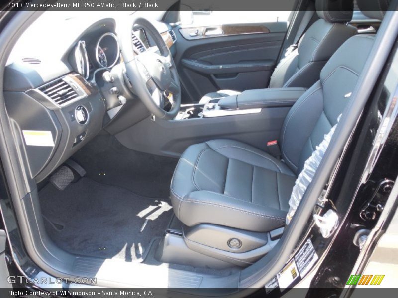 Black / Black 2013 Mercedes-Benz ML 350 4Matic
