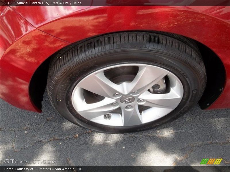 Red Allure / Beige 2012 Hyundai Elantra GLS