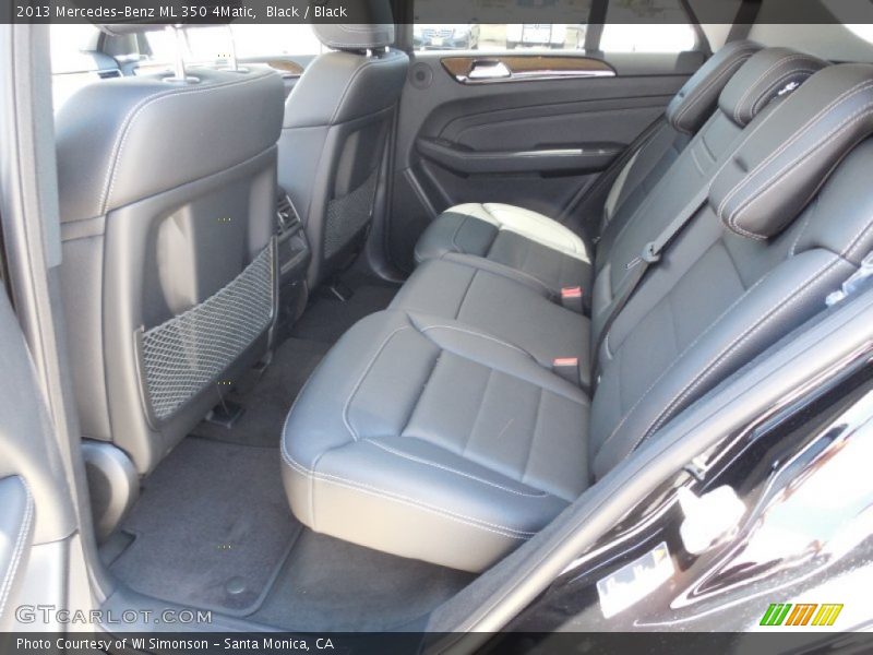 Black / Black 2013 Mercedes-Benz ML 350 4Matic