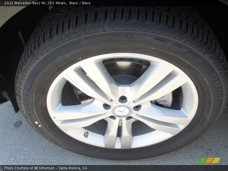Black / Black 2013 Mercedes-Benz ML 350 4Matic