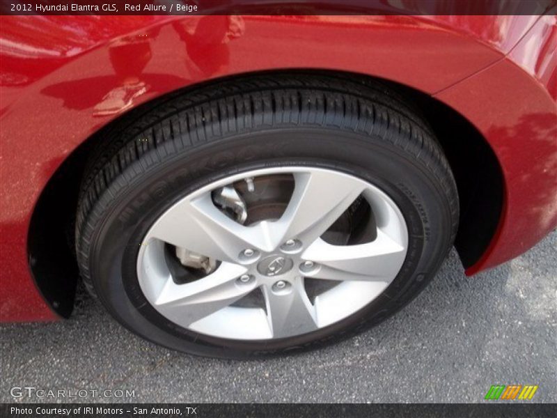 Red Allure / Beige 2012 Hyundai Elantra GLS