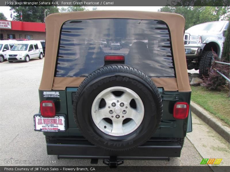 Forest Green Pearlcoat / Camel 1999 Jeep Wrangler Sahara 4x4