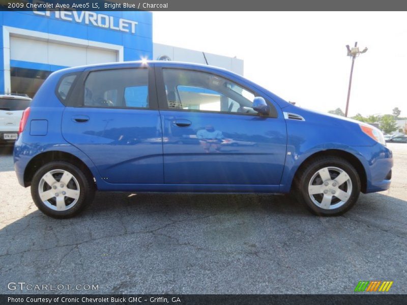 Bright Blue / Charcoal 2009 Chevrolet Aveo Aveo5 LS