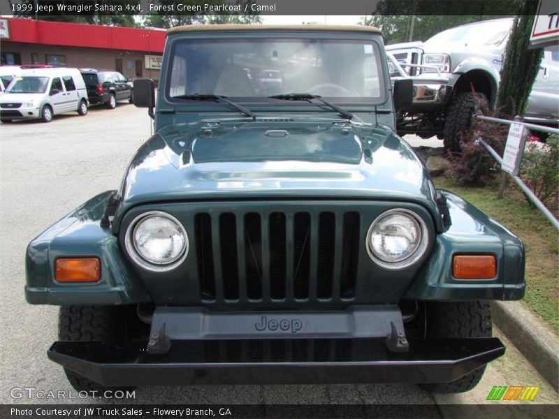 Forest Green Pearlcoat / Camel 1999 Jeep Wrangler Sahara 4x4