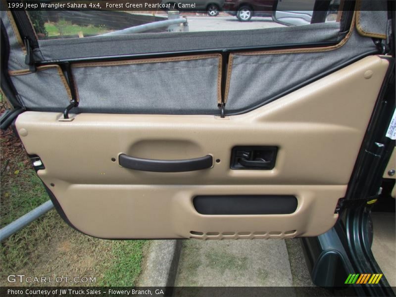 Forest Green Pearlcoat / Camel 1999 Jeep Wrangler Sahara 4x4