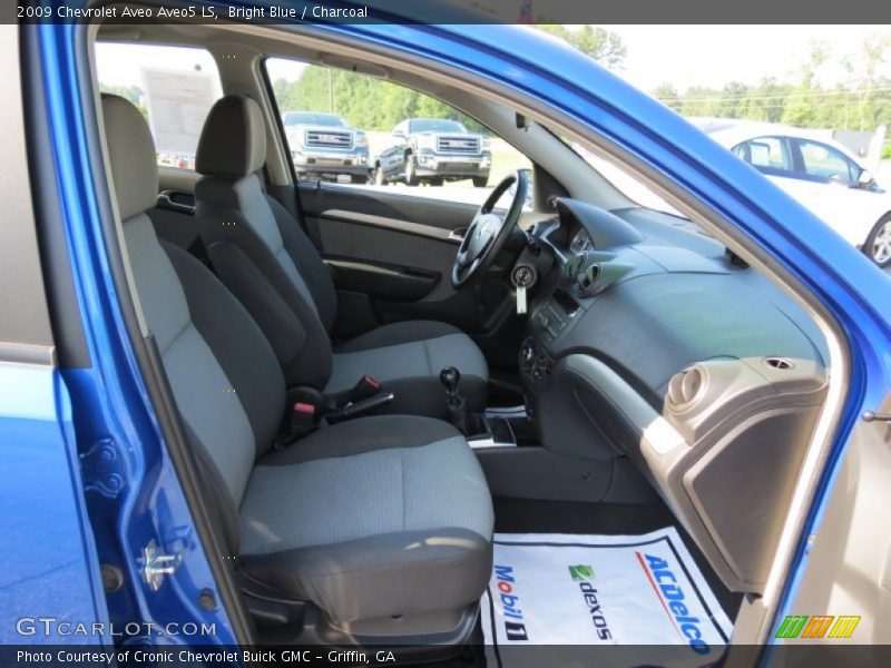 Bright Blue / Charcoal 2009 Chevrolet Aveo Aveo5 LS
