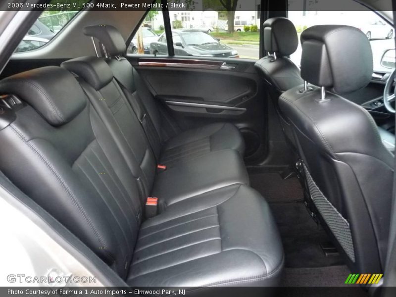 Pewter Metallic / Black 2006 Mercedes-Benz ML 500 4Matic