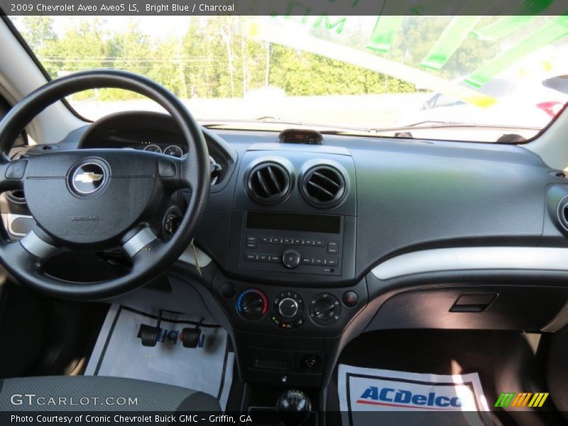 Bright Blue / Charcoal 2009 Chevrolet Aveo Aveo5 LS