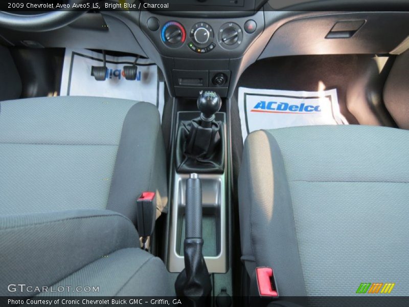 Bright Blue / Charcoal 2009 Chevrolet Aveo Aveo5 LS