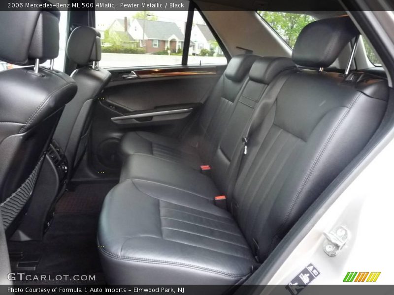 Pewter Metallic / Black 2006 Mercedes-Benz ML 500 4Matic