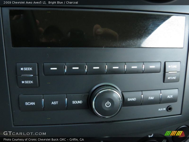 Bright Blue / Charcoal 2009 Chevrolet Aveo Aveo5 LS