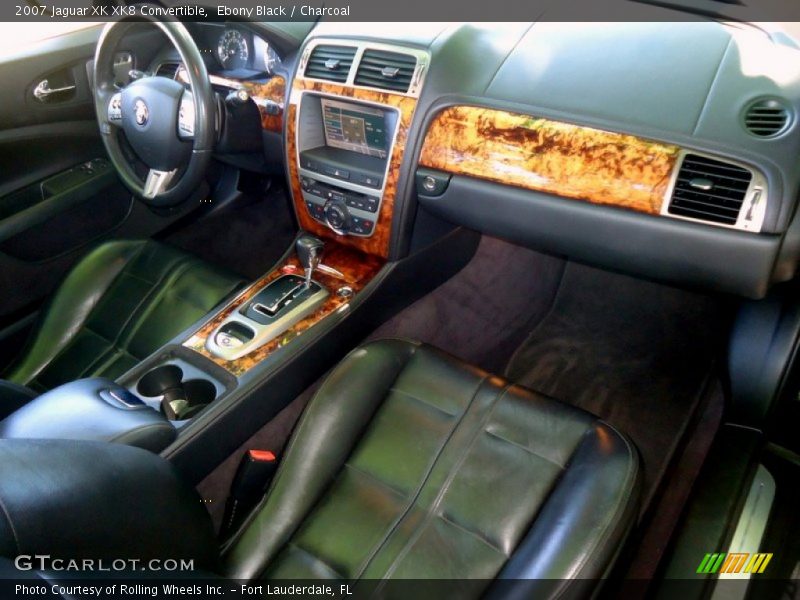 Ebony Black / Charcoal 2007 Jaguar XK XK8 Convertible