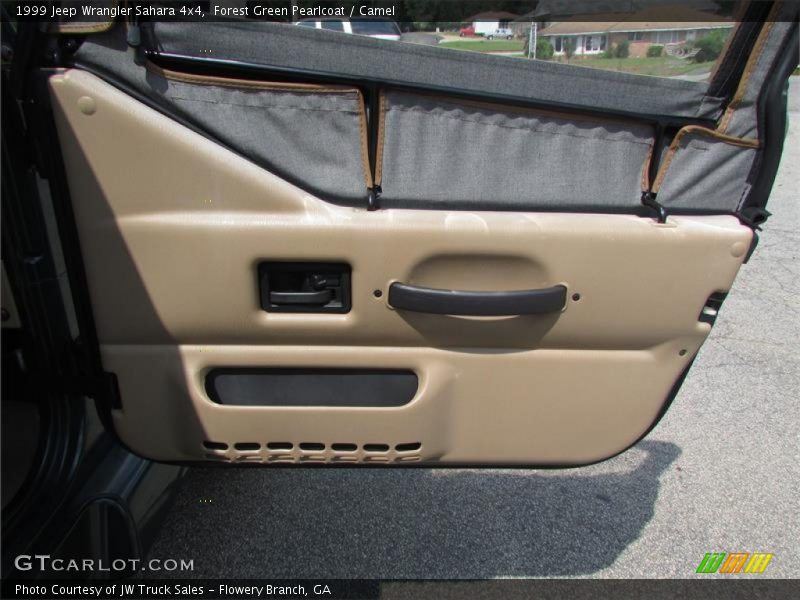 Forest Green Pearlcoat / Camel 1999 Jeep Wrangler Sahara 4x4