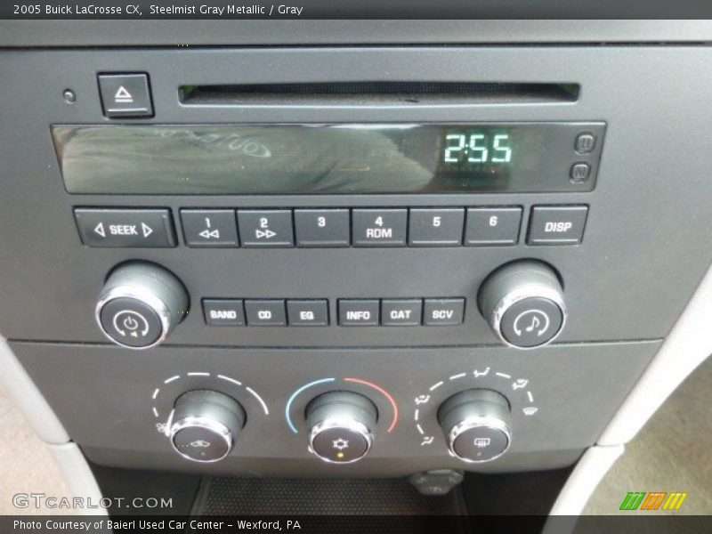 Controls of 2005 LaCrosse CX