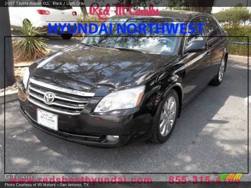 Black / Light Gray 2007 Toyota Avalon XLS