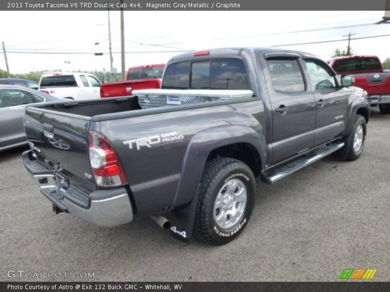 Magnetic Gray Metallic / Graphite 2013 Toyota Tacoma V6 TRD Double Cab 4x4