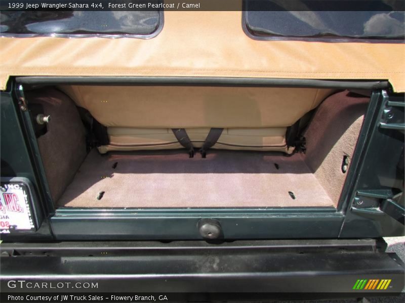 Forest Green Pearlcoat / Camel 1999 Jeep Wrangler Sahara 4x4