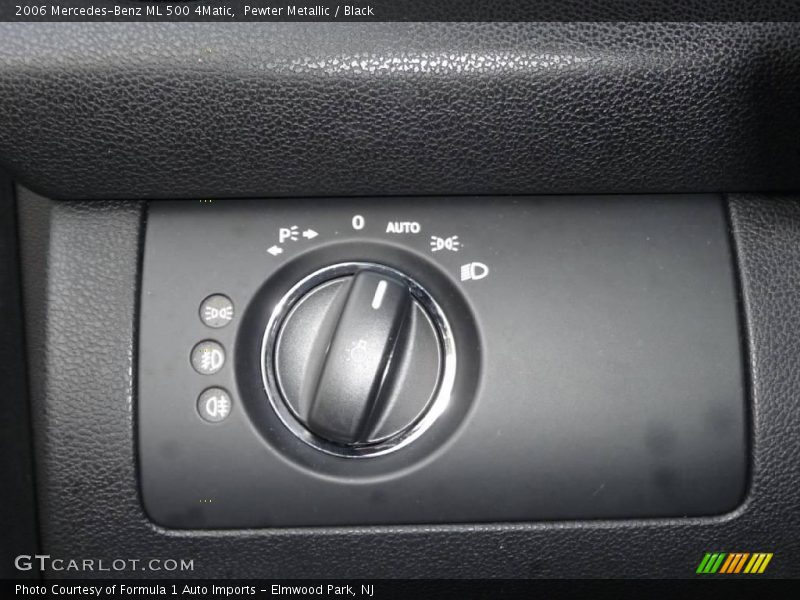Pewter Metallic / Black 2006 Mercedes-Benz ML 500 4Matic