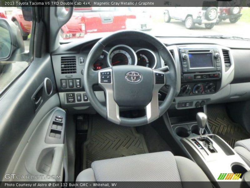Magnetic Gray Metallic / Graphite 2013 Toyota Tacoma V6 TRD Double Cab 4x4